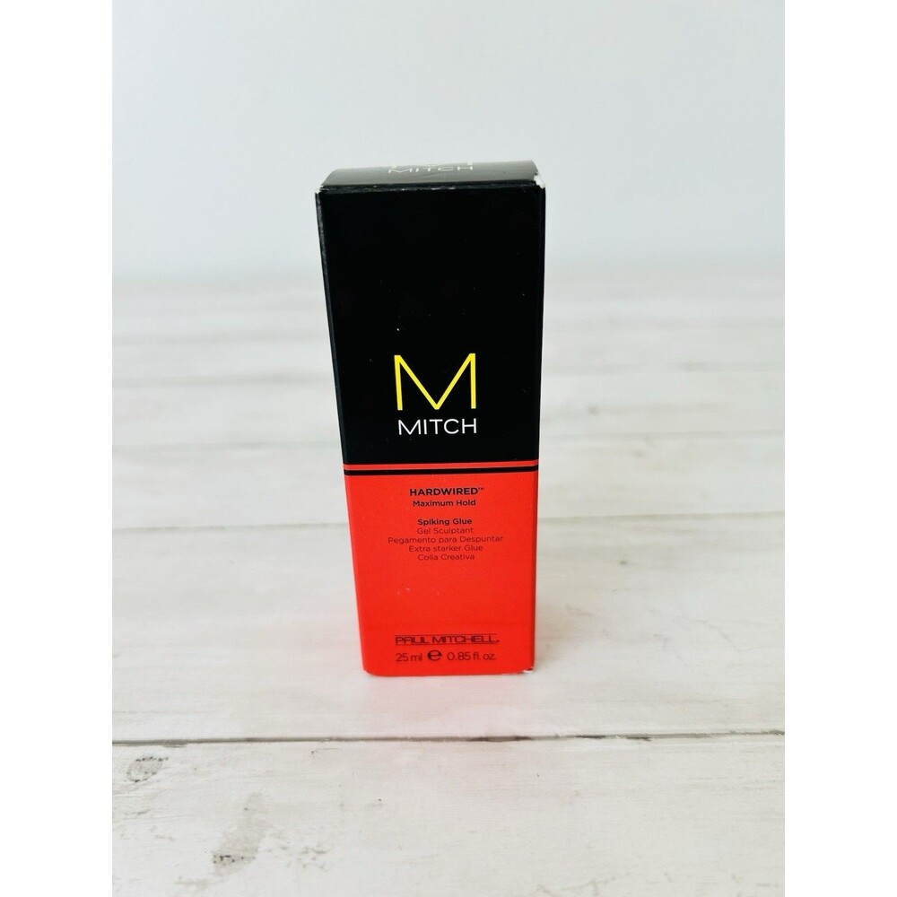 Paul Mitchell MITCH Hardwired Spiking Glue - 0.85oz Max Hold NEW w/ Box Travel